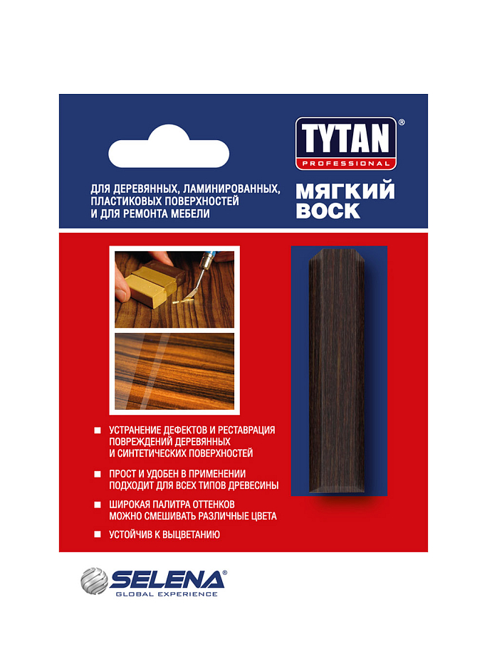 Воск мягкий Tytan Professional цвет 146 венге 7,5 г