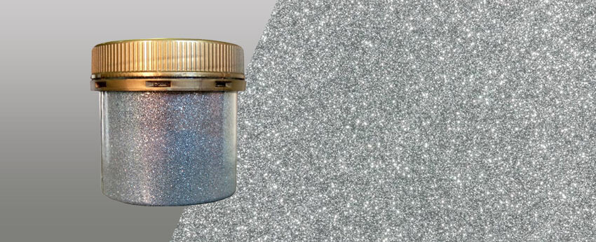 Блестки Dufa Creative Paillette Glitter Argento 30 г.