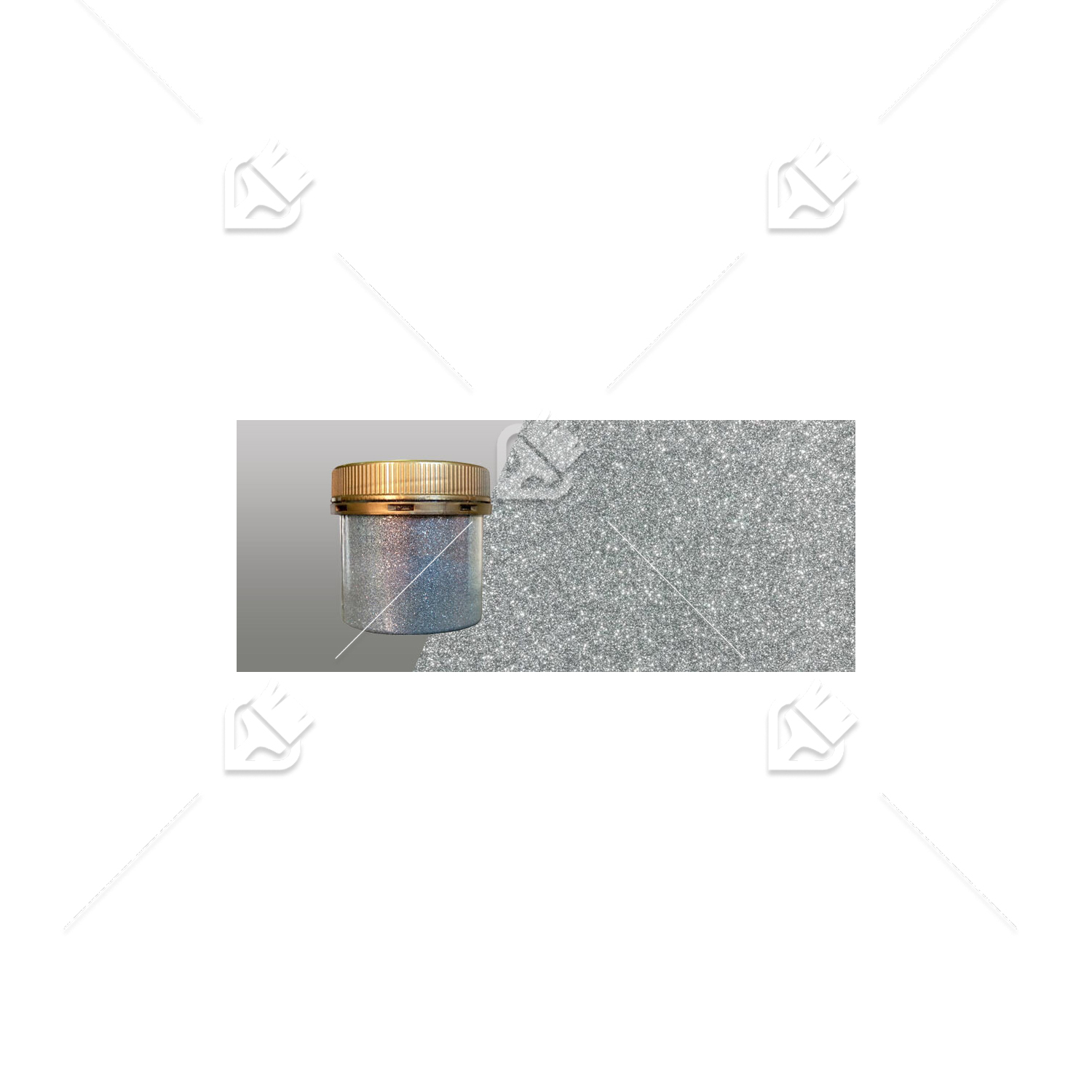 Блестки Dufa Creative Paillette Glitter Argento 30 г.