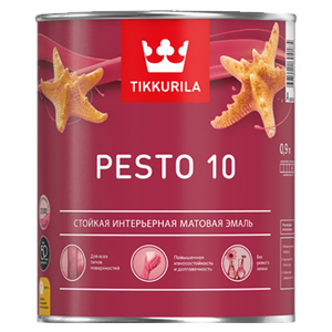 Эмаль универсальная Tikkurila PESTO 10 A матовая 2,7л