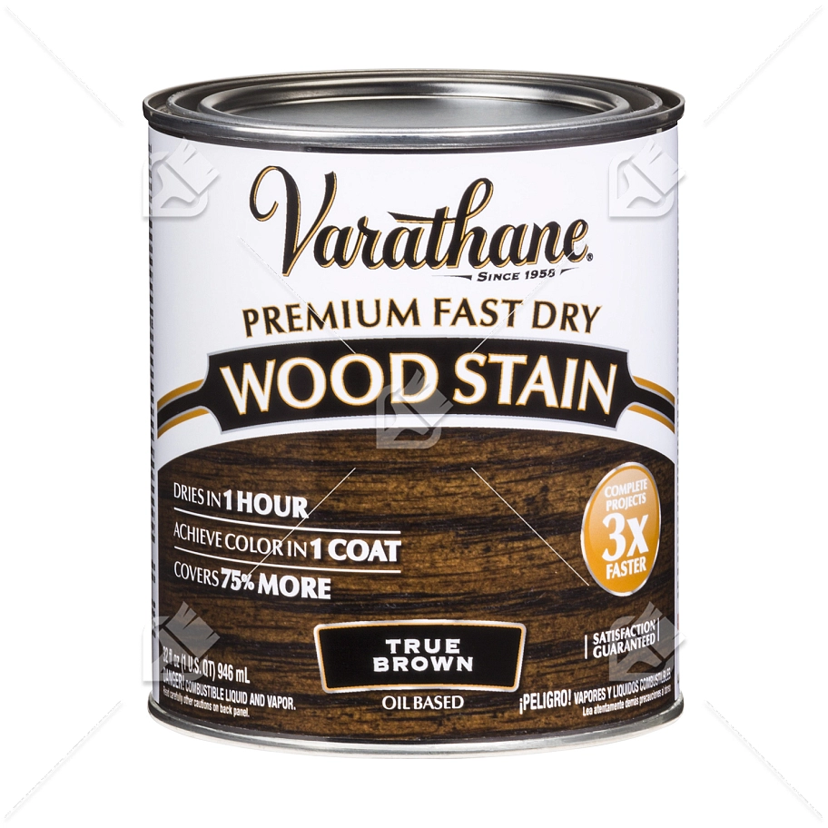 Масло тонирующее быстросохнущее Varathane Fast Dry Wood Stain подлинный коричневый 0,946 л.