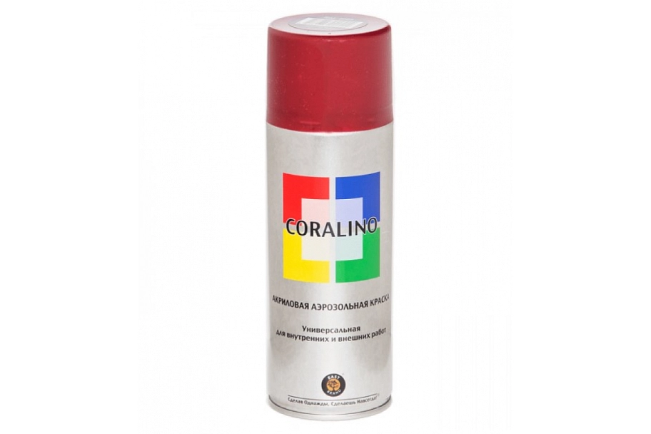 Coralino / Коралино Краска универсальная аэрозольная акриловая глянцевая