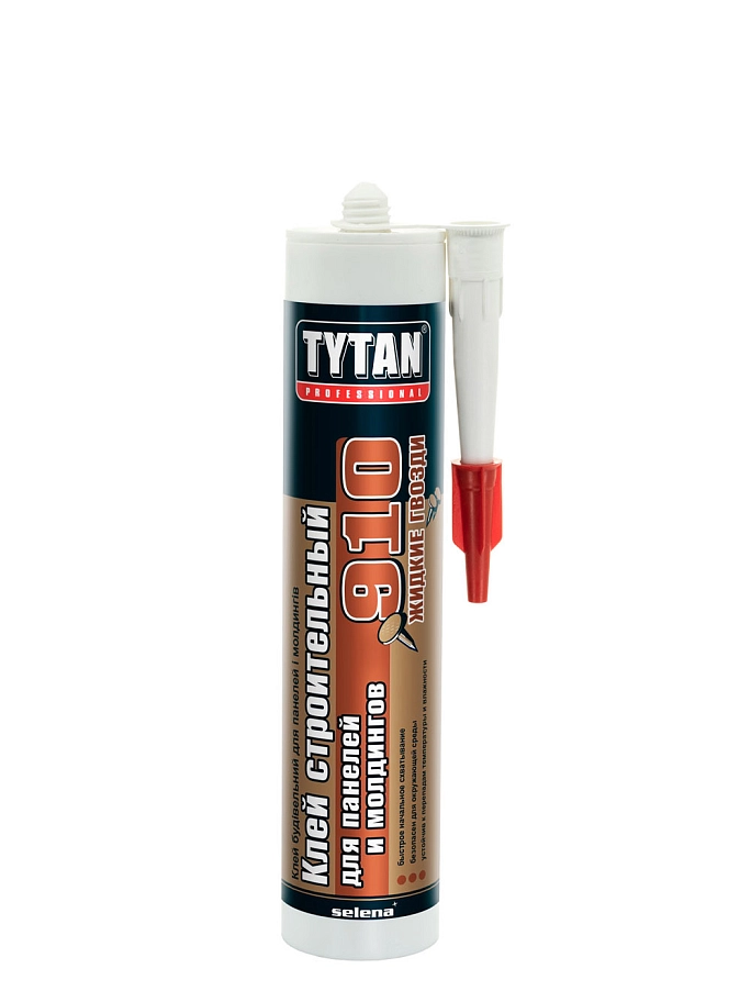 Клей монтажный для панелей и молдингов Tytan Professional № 910 белый 440 мл.