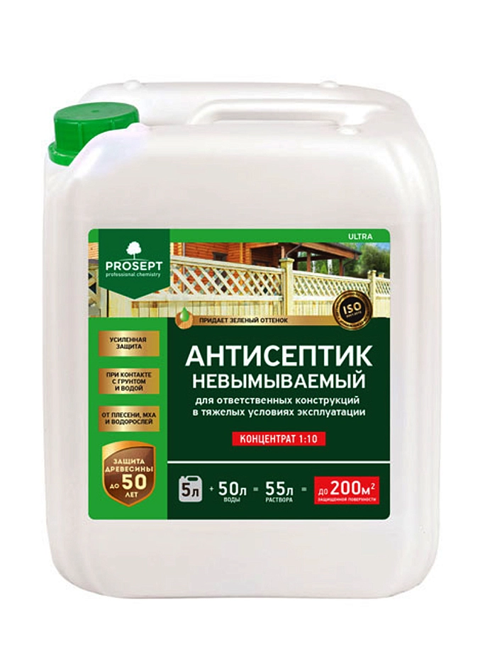 Prosept Ultra / Просепт Ультра Антисептик защитный для древесины невымываемый