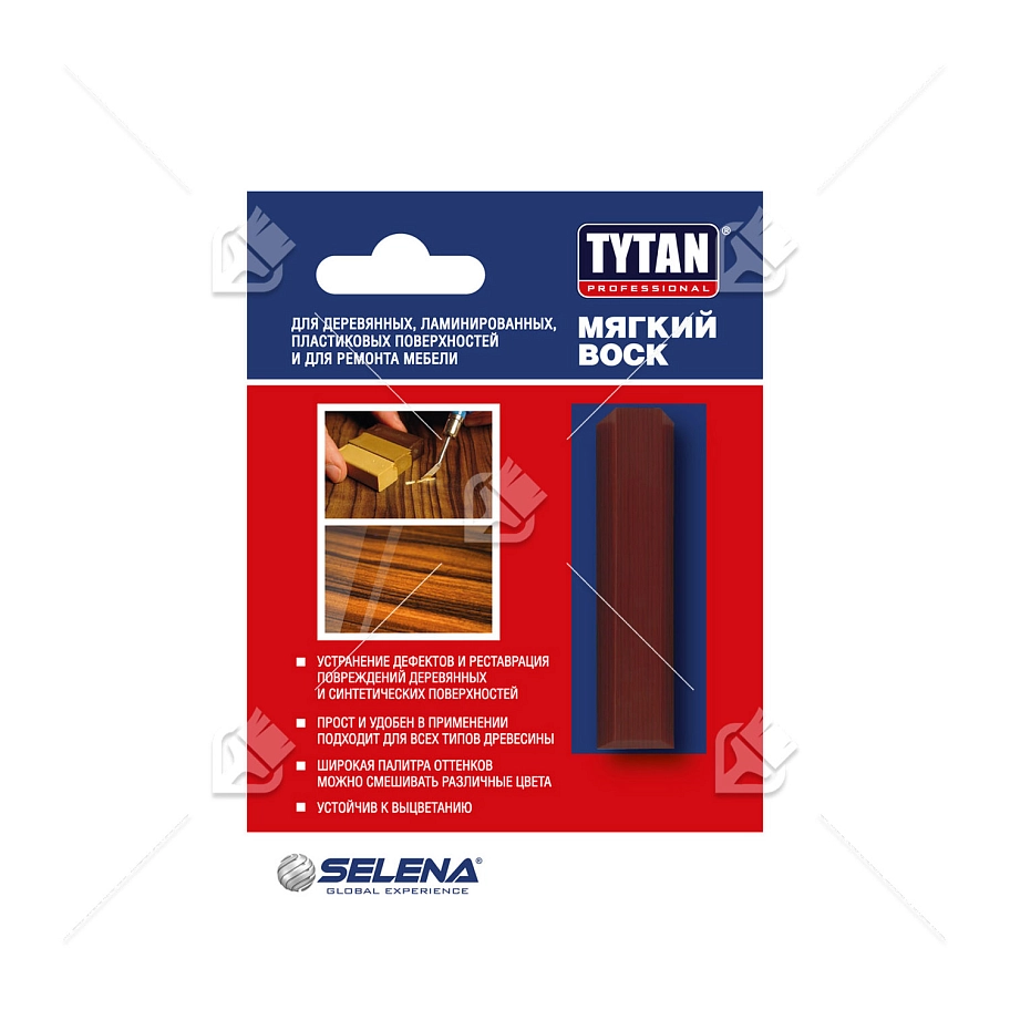 Воск мягкий Tytan Professional цвет 62 махагон 7,5 г