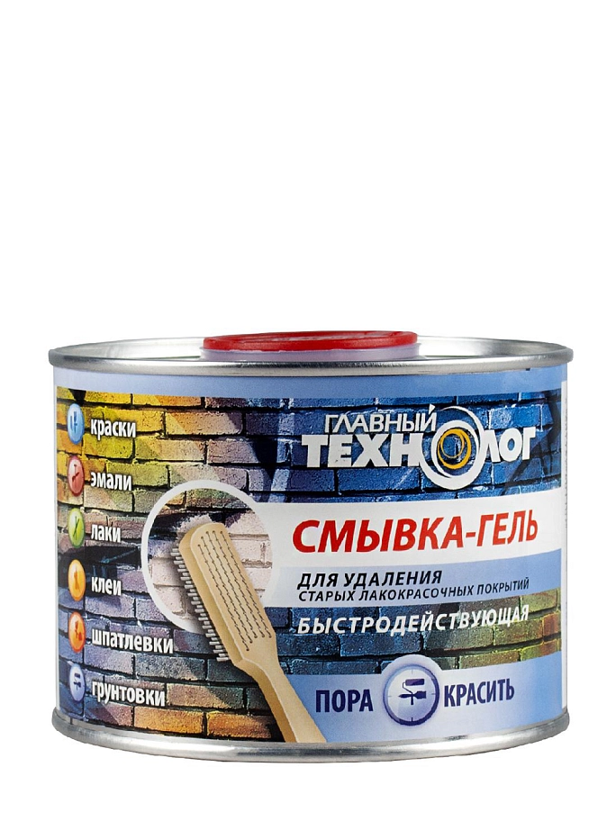 Средство для удаления краски гелевое Главный Технолог 0,6 кг.