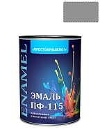 Простокрашено Эмаль ПФ-115 универсальная алкидная