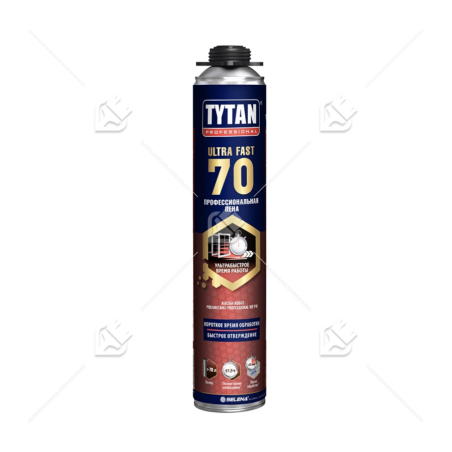 Пена профессиональная Professional Ultra Fast 70 870 мл.