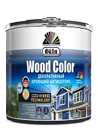 Кроющий антисептик Dufa Wood Color серый шелк 0,9 л