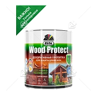 Пропитка декоративная для защиты древесины Dufa Wood Protect бесцветная 0,75 л