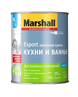 Marshall / Маршалл Краска для кухни и ванной латексная матовая