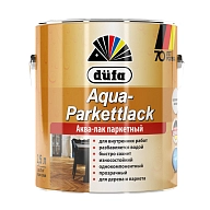 Dufa Лак AQUA-PARKETTLACK шелковисто-матовый 750мл