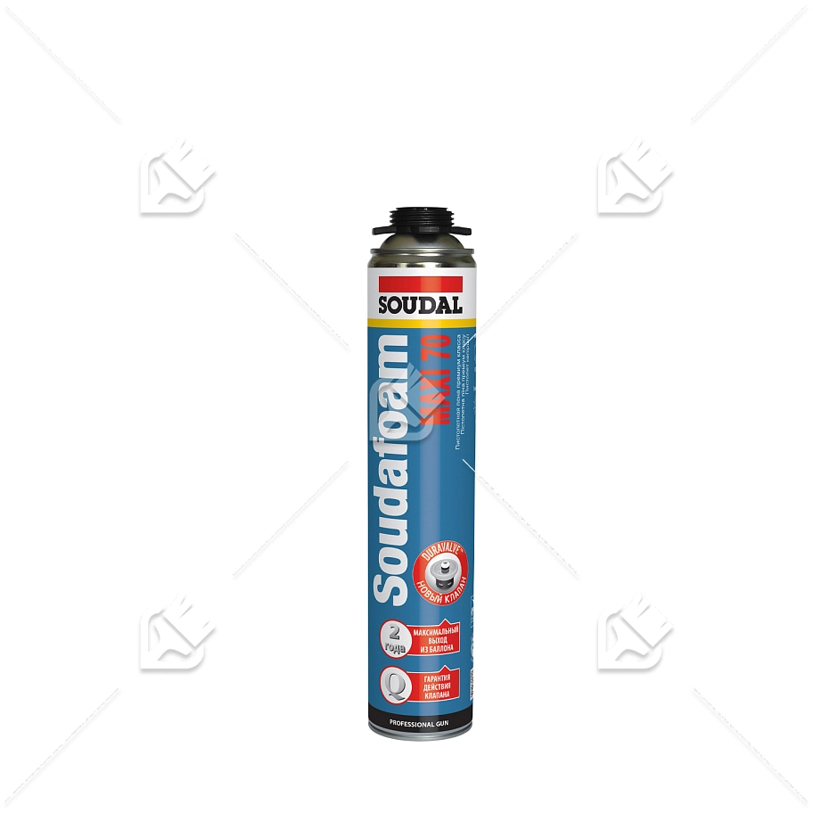 Пена профессиональная Soudal Soudafoam Maxi 870 мл. выход 70 л.