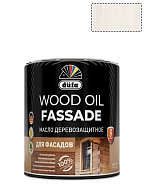 Масло деревозащитное для фасадов Dufa Wood Oil Fassade белое 2 л