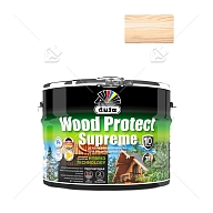 Пропитка декоративная для защиты древесины Dufa Wood Protect Supreme бесцветная 9 л