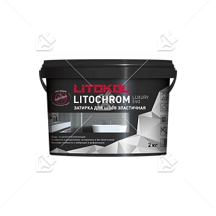Затирка полимерно-цементная Litokol Litochrom Luxary Evo LLE.125 дымчатый серый 2 кг