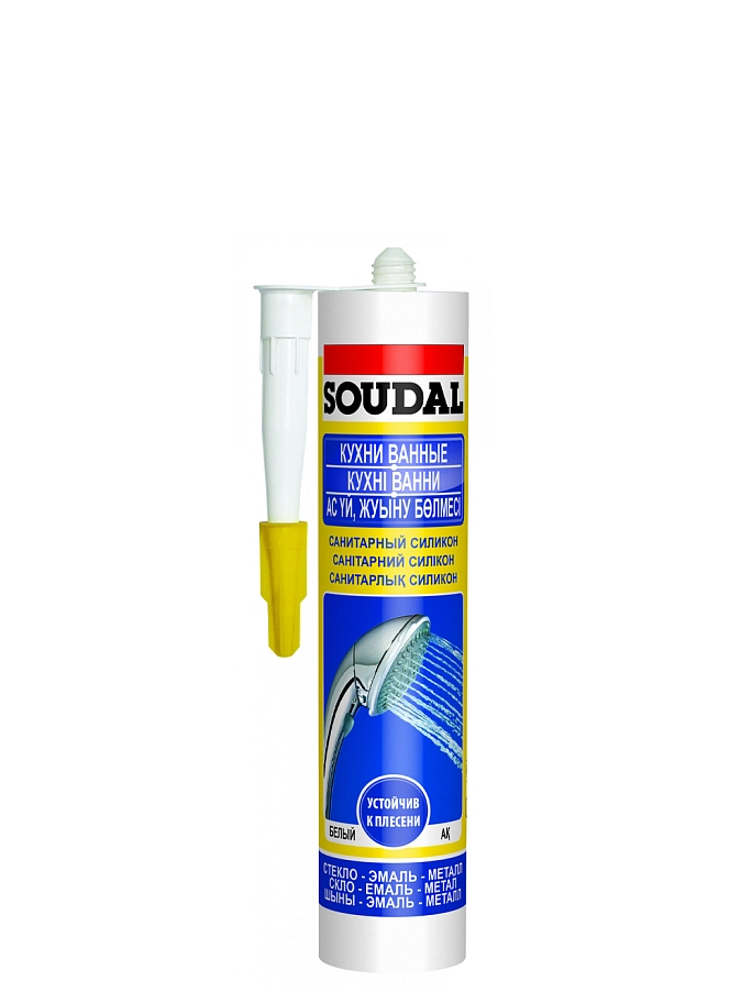 Soudal / Соудал Герметик силиконовый санитарный