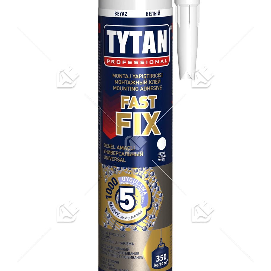Клей гибридный монтажный TYTAN Professional FAST Fix белый 290 мл