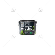 Краска для стен и потолков Dufa Premium KeraLine Keramik Paint 3 глубокоматовая белая база 1 9 л.