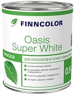 Краска OASIS SUPER WHITE белая гл/мат 0,9л