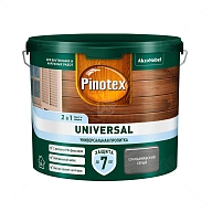 Pinotex Universal 2 в 1 универсальная пропитка для древесины Скандинавский серый 2,5 л