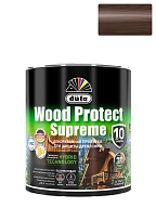 Пропитка декоративная для защиты древесины Dufa Wood Protect Supreme палисандр 2,5 л