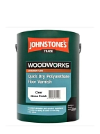 Паркетный лак Johnstone`s  Quik Dry Polyurethane Floor Varnish глянцевый 5 л.