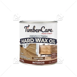 Защитное масло TimberCare Hard Wax Oil с твердым воском Темный дуб 0,75 л