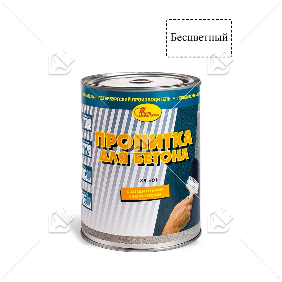 Пропитка для бетона с защитными свойствами б/ц 3л Новобитхим