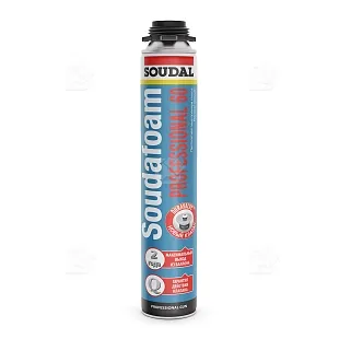 Пена профессиональная Soudal Soudafoam Professional 750 мл. выход 60 л.