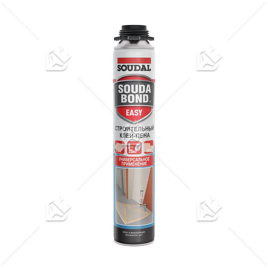 Клей-пена универсальная полиуретановая Soudal Soudabond Easy Gun 750 мл.