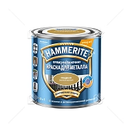 Краска для металлических поверхностей алкидная Hammerite гладкая золото 0,75 л