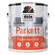 Dufa Лак PARKETT паркетный полуматовый 10л