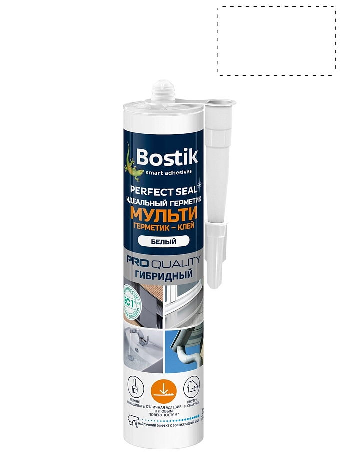 Герметик Bostik Perfect Seal Мульти белый 290 мл