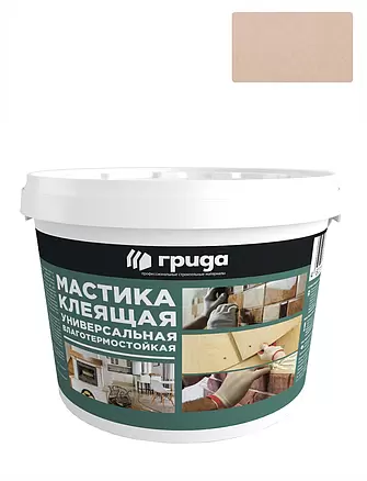 Грида Мастика универсальная клеящая влаготермостойкая Грида Мастика универсальная клеящая влаготермостойкая
