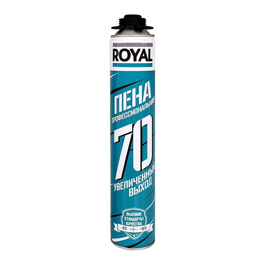 Пена профессиональная ROYAL 70 летняя 870 мл. выход 70 л