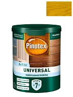 Pinotex Universal 2 в 1 универсальная пропитка для древесины Карельская сосна 0,9л