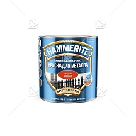 Краска для металлических поверхностей алкидная Hammerite гладкая красная 0,75 л