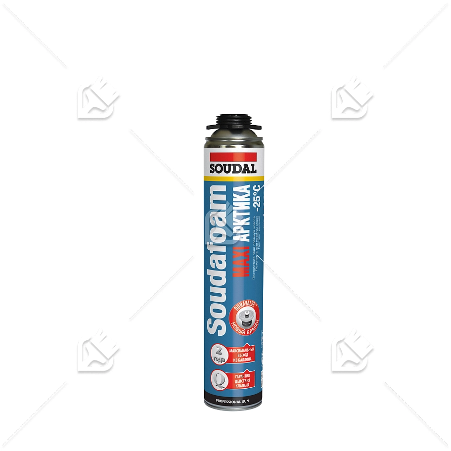 Пена профессиональная Soudal Soudafoam Maxi Арктика зимняя 870 мл.
