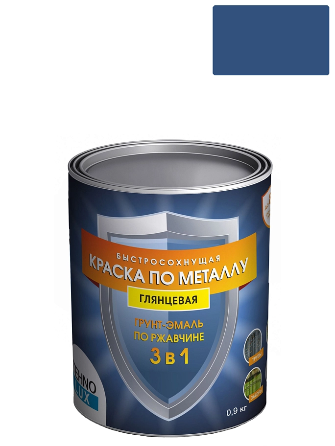 Технолюкс Грунт-эмаль 3 в 1 гладкая