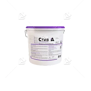 Состав защитный полиакриловый Сази Стиз Д белый 3 кг.