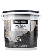 Покрытие декоративное Nova Tech Арт Бетон 16 кг