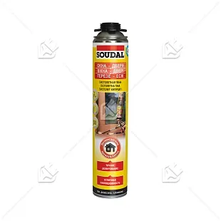 Пена професcиональная Soudal Yellow 750 мл.