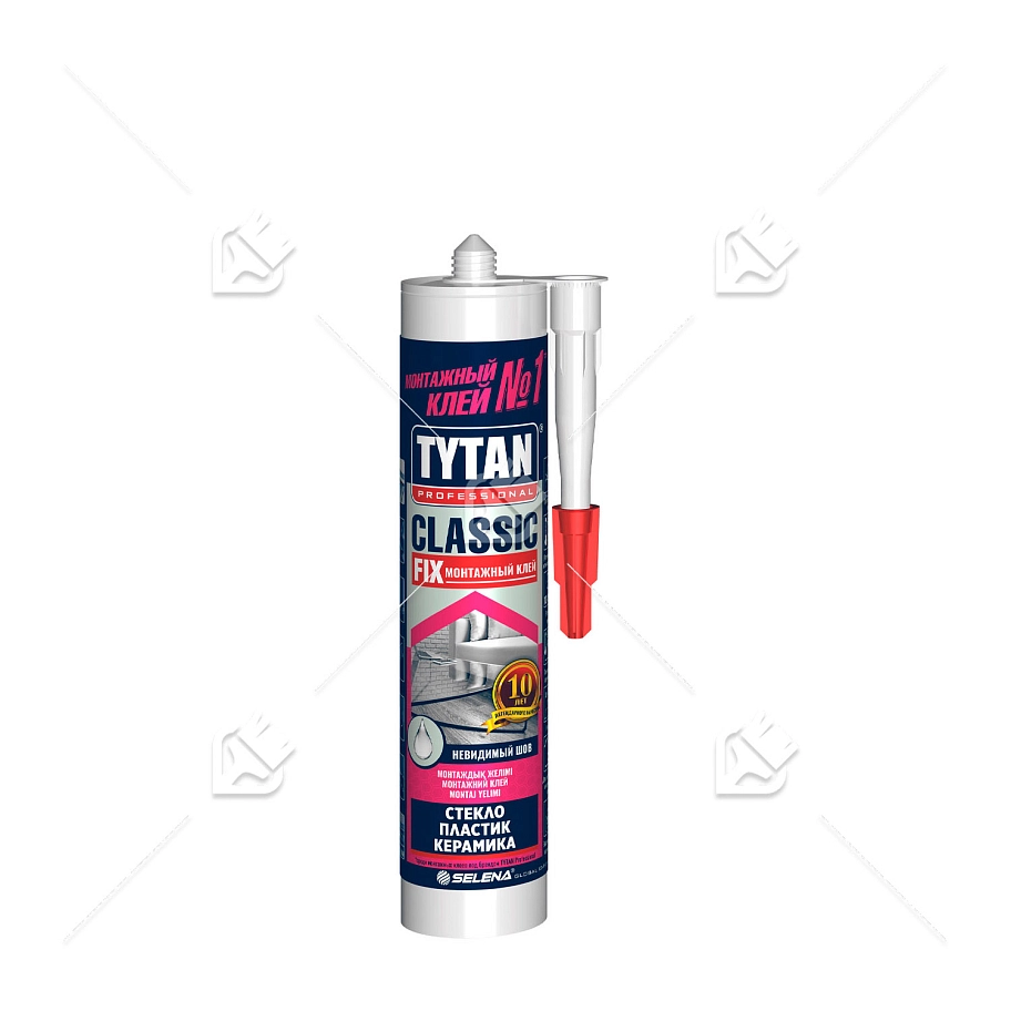 Клей монтажный универсальный Tytan Professionall Classic fix прозрачный 310 мл.