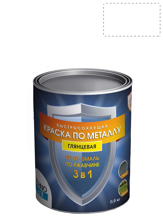 Технолюкс Грунт-эмаль 3 в 1 гладкая