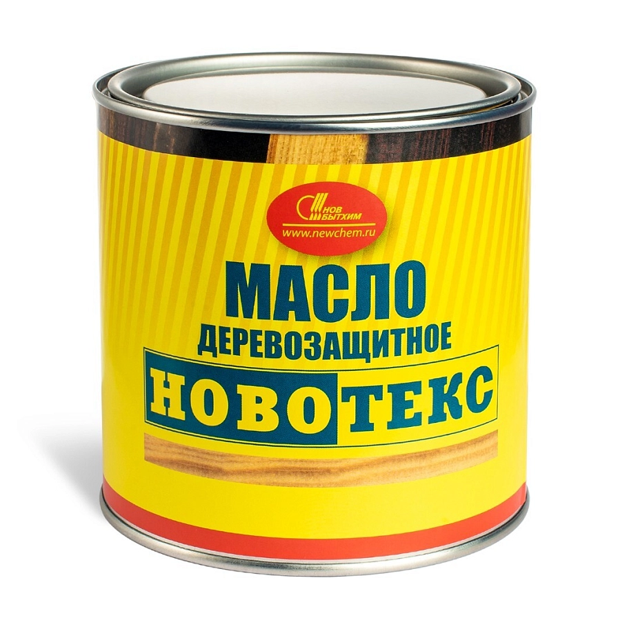 Масло деревозащитное Новбытхим Новотекс красное дерево 0,75 л.