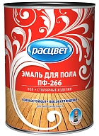 Эмаль для пола алкидная быстросохнущая Расцвет красно-коричневая 2,7 кг.