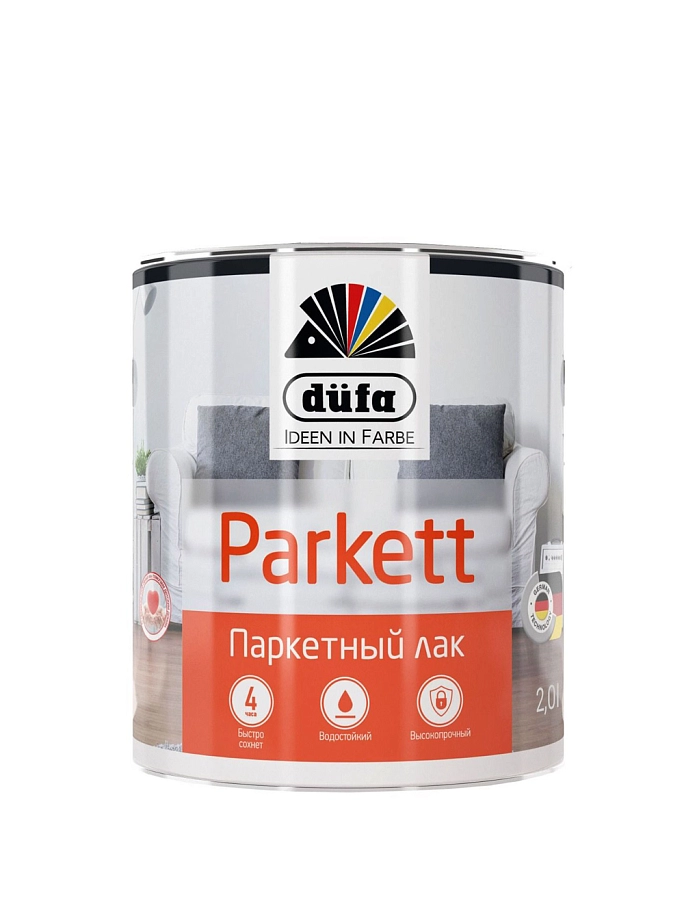 Dufa Parkett / Дюфа Паркетт Лак паркетный алкидно-уретановый глянцевый