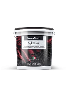 Краска декоративная NovaTech Soft Touch / эффект и тактильное восприятие замши 1 л