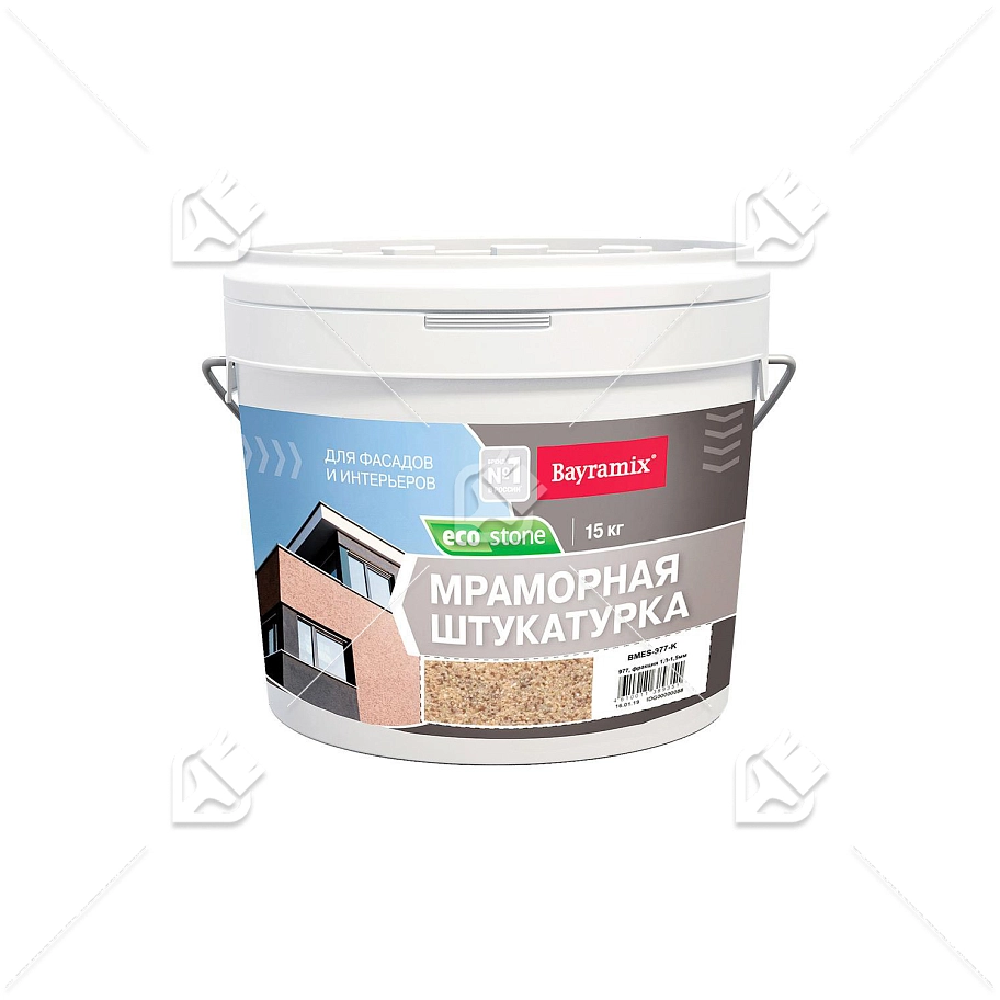 Мраморная штукатурка EcoStone 977-K, 15 кг